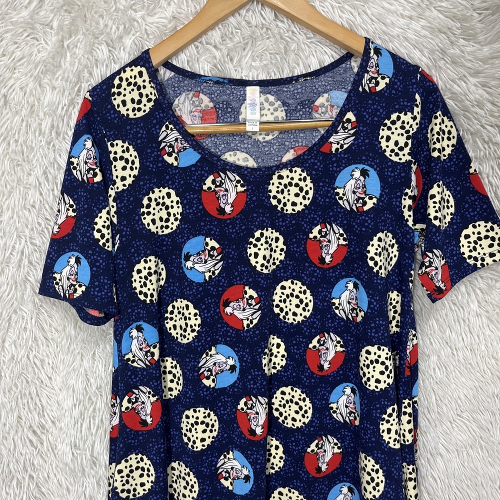 LuLaRoe Disney Perfect-T‎ Short Sleeve Top Size Small